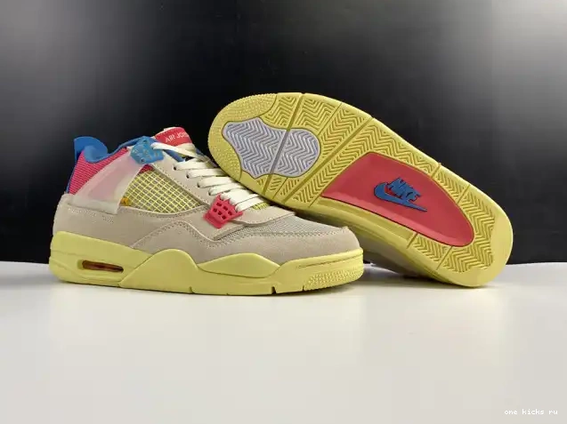 Cheap 4 Retro Ice Air Jordan Union DC9533-800 Guava 0426